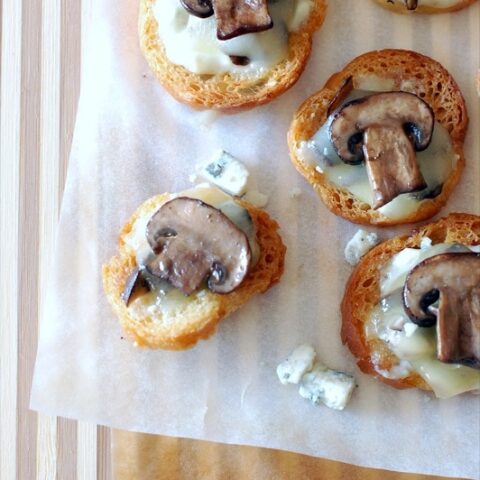 Image for Blue Cheese Mushroom Crostini