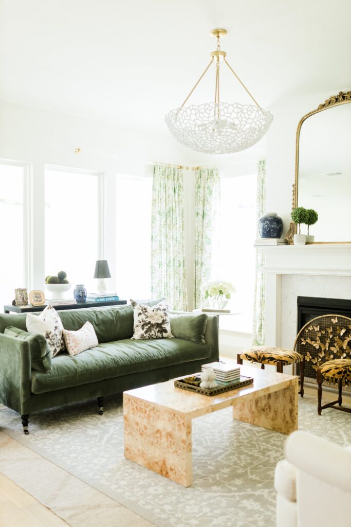 How To Decorate With Green | A Blissful Nest