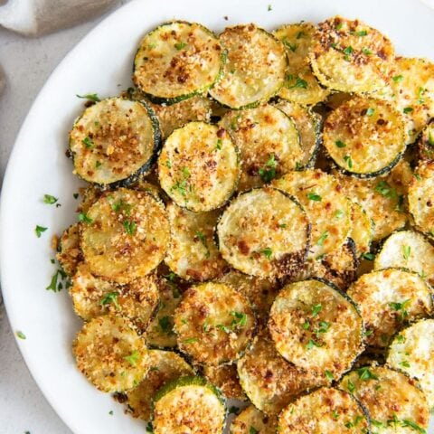 Image for Crispy Baked Zucchini Chips