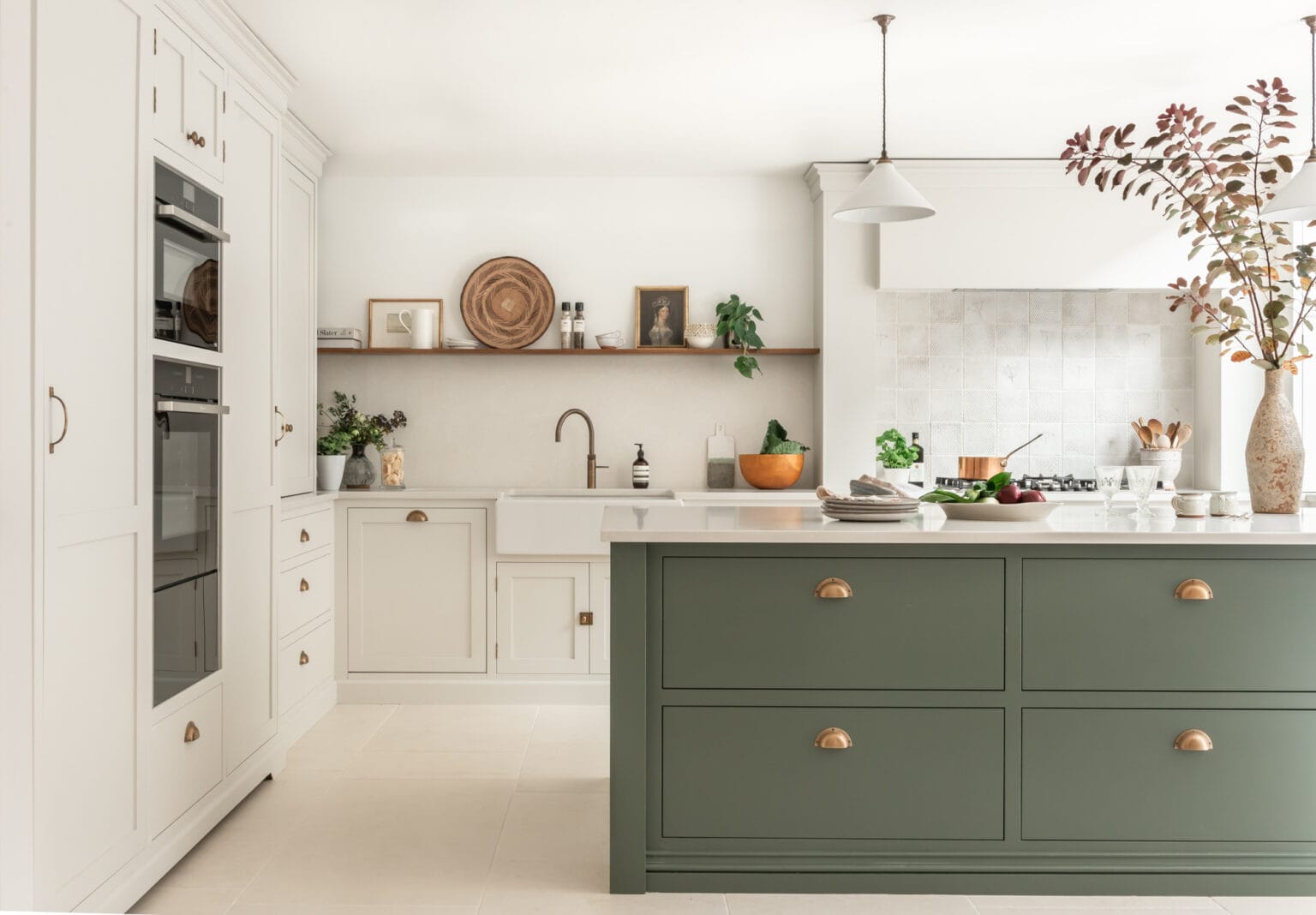 Best Green Kitchen Cabinet Colors | A Blissful Nest