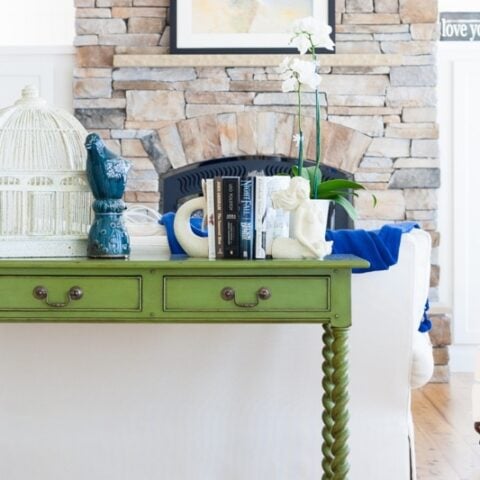 Image for Bright Green Console Table