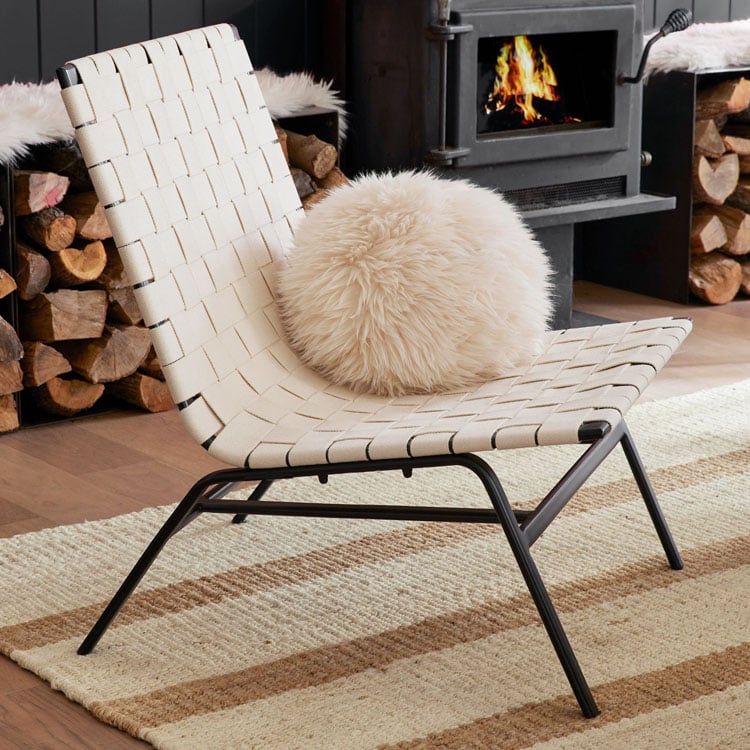 This accent chair is the perfect piece to add to your home! #ABlissfulNest