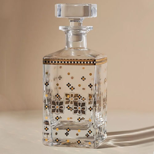 This bistro tile decanter is under $50 and the perfect holiday gift idea! #ABlissfulNest