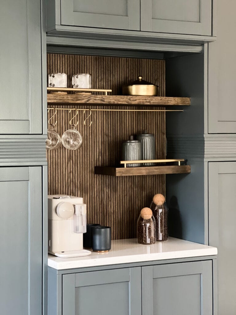 Coffee Bar Ideas For Small Spaces | A Blissful Nest