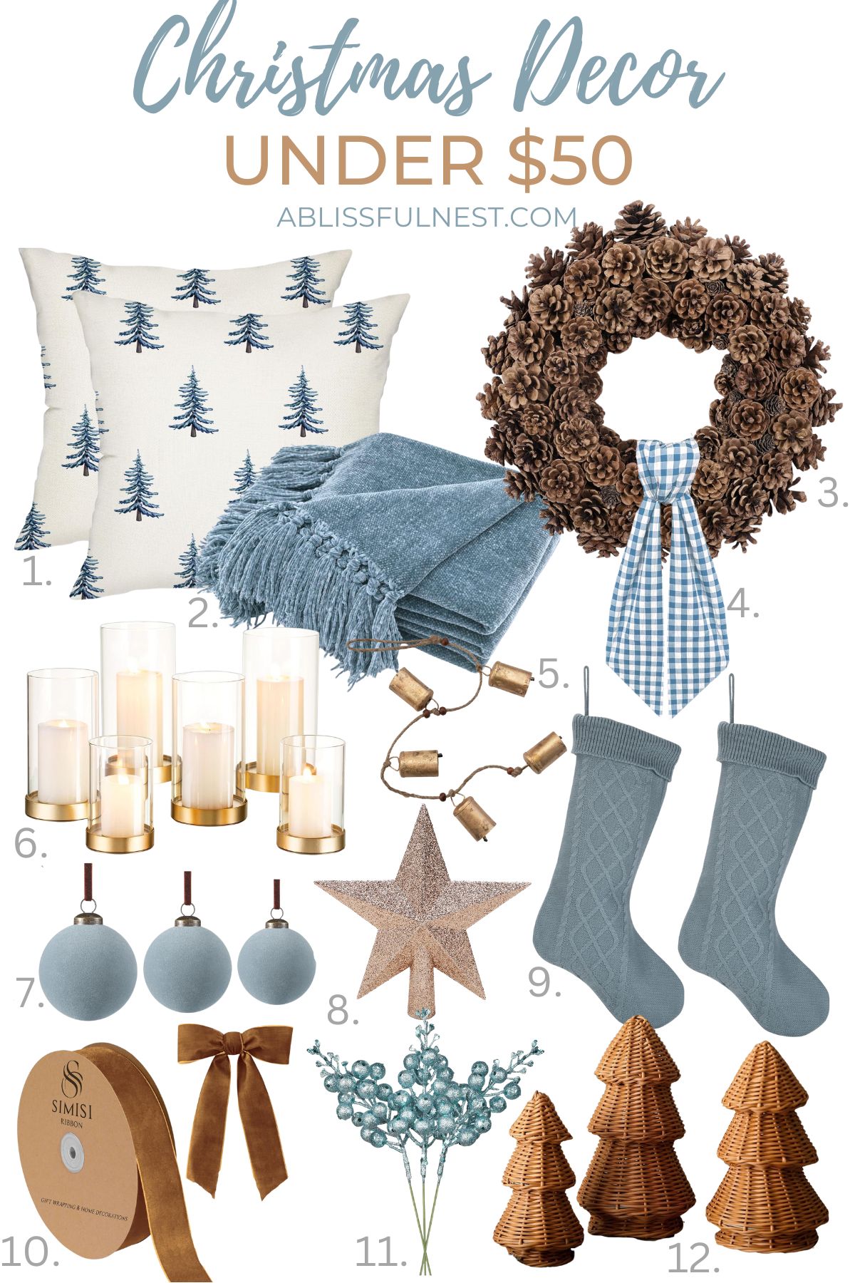 Beautiful Christmas Decor Under 