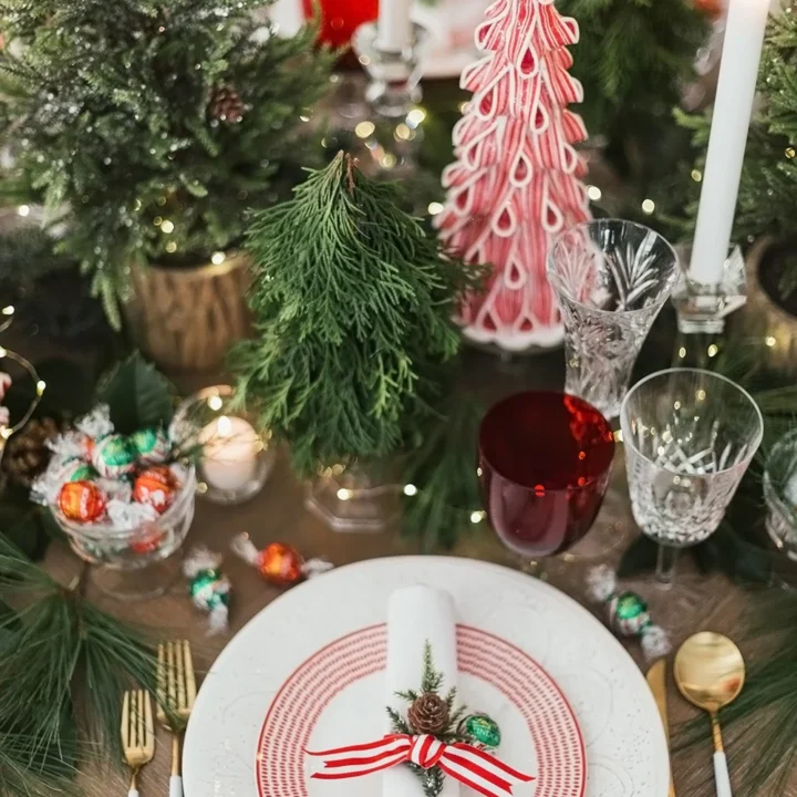 Image for Peppermint Holiday Table