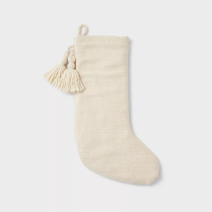 These $15 Christmas stockings are perfect to get for your family this holiday season! #ABlissfulNest