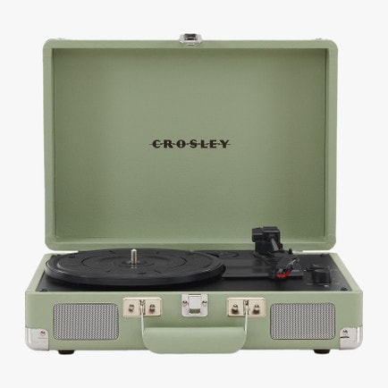 This turntable is under $80 and a great gift for him this holiday season! #ABlissfulNest