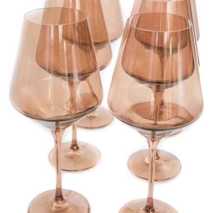 This set of wine glasses is a great holiday gift for her this season! #ABlissfulNest