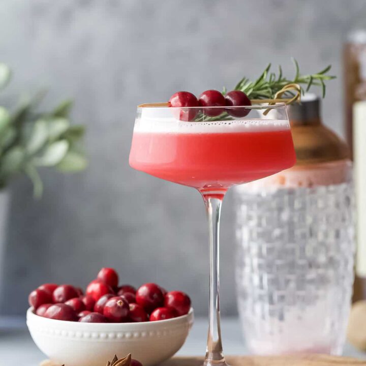 Image for Spiced Cranberry Whiskey Sour