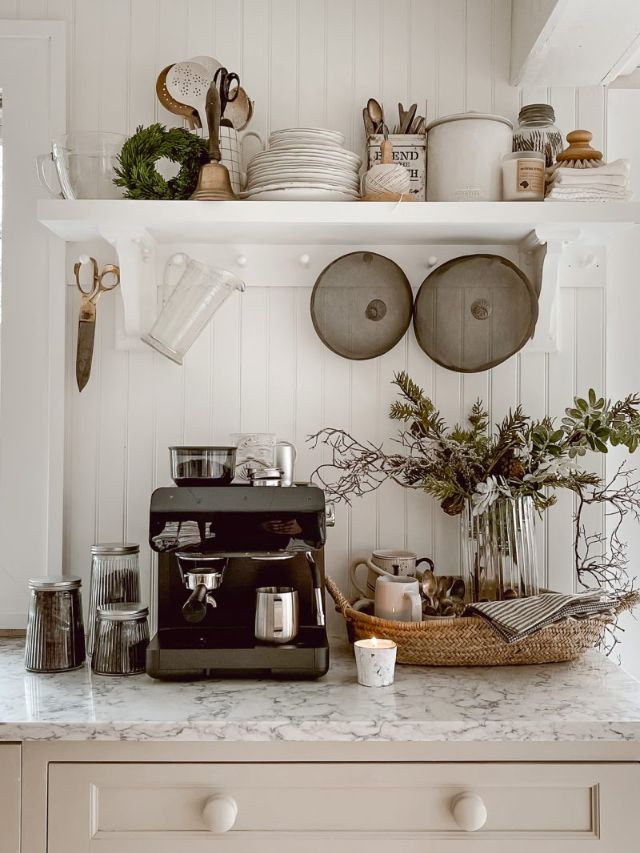 Coffee Bar Ideas For Kitchen Counter Story