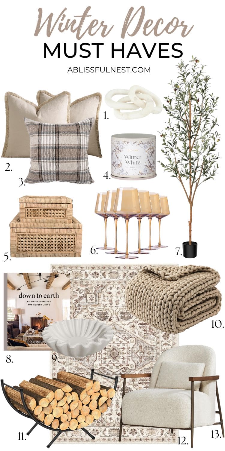 Winter Decor Must Haves