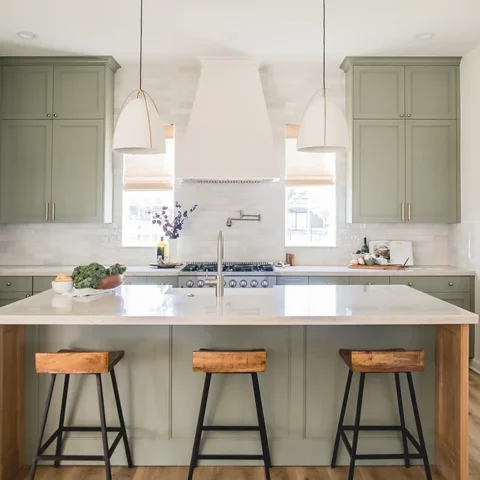 Image for Sage Green Farmhouse Kitchen