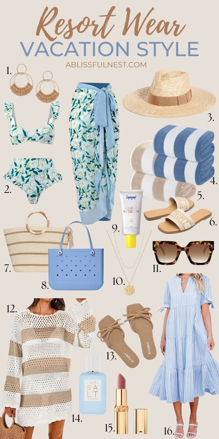 Resort Wear + Travel Essentials