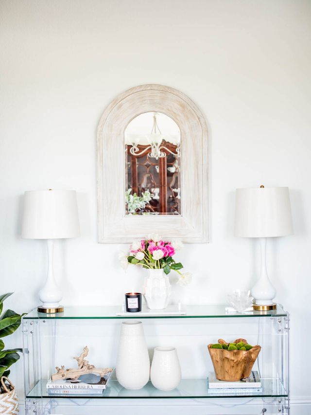 How To Style A Console Table Story