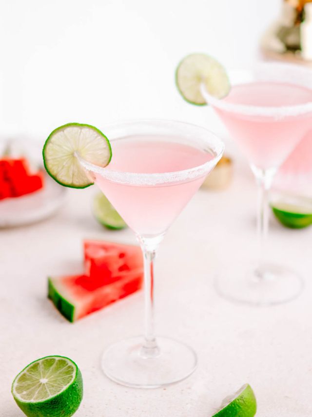 Watermelon Lemonade Martini Recipe Story