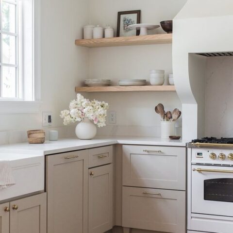 Image for Paired With Wood Floating Shelves