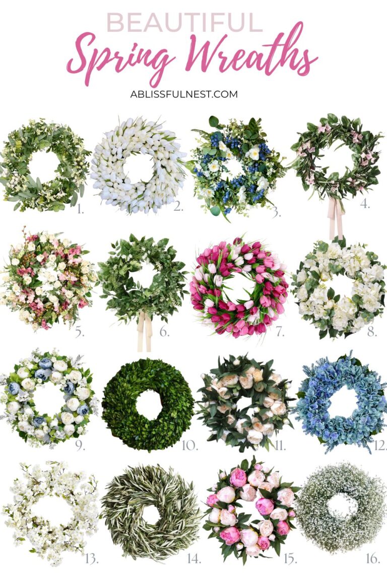 Beautiful Spring Wreaths