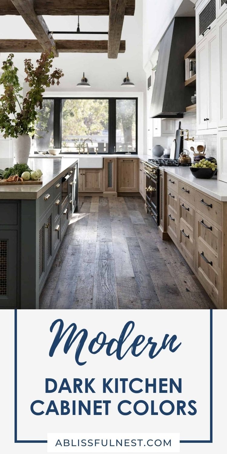 Enhance Your Kitchen Ambiance with Dark Colors: A Guide to Creating a ...