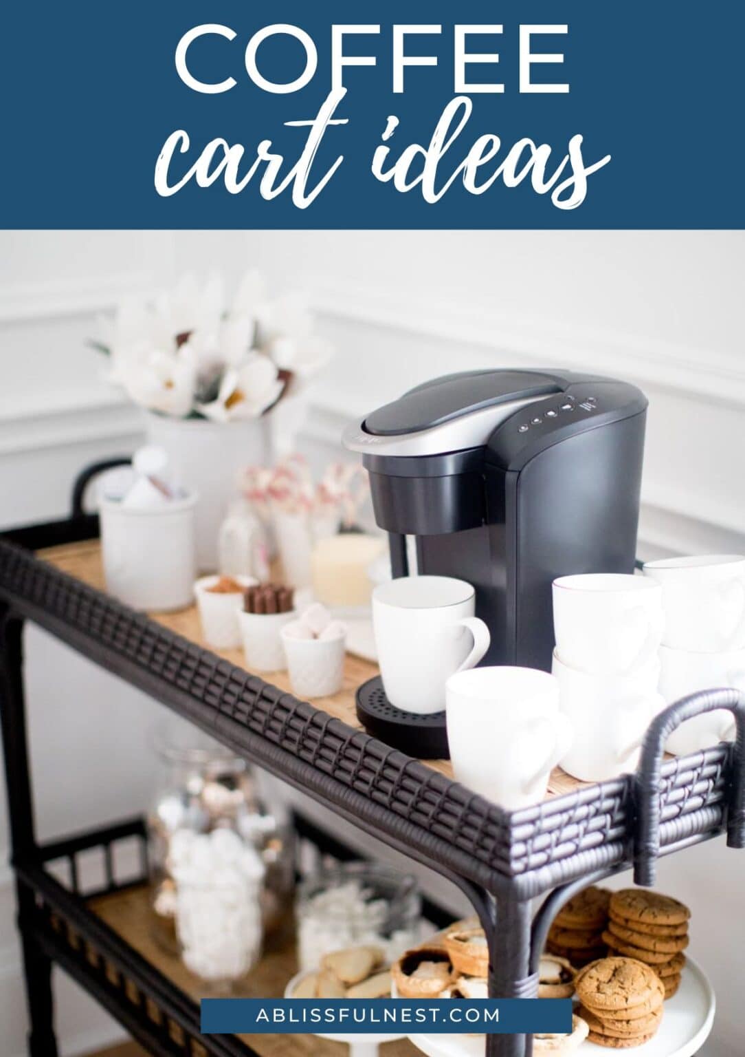 Home Coffee Cart Ideas | A Blissful Nest