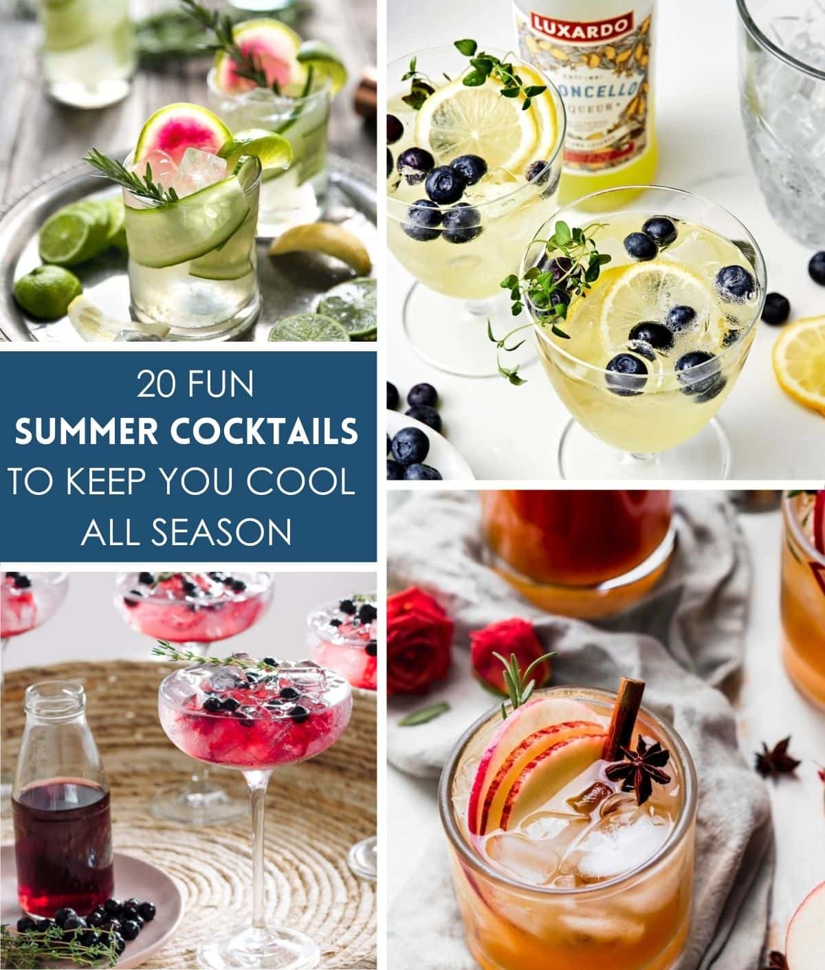 20 Fun Summer Cocktails to Keep You Cool All Season