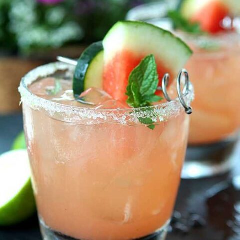 Image for The Firecracker- Watermelon, Lime and Cucumber Cocktail