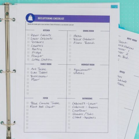 Image for Create A Decluttering Checklist