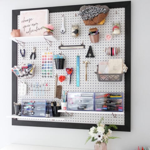 15 Practical Ways for Organizing a Home Office | A Blissful Nest