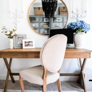 15 Practical Ways for Organizing a Home Office | A Blissful Nest
