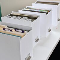 15 Practical Ways for Organizing a Home Office | A Blissful Nest