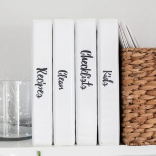 15 Practical Ways for Organizing a Home Office | A Blissful Nest