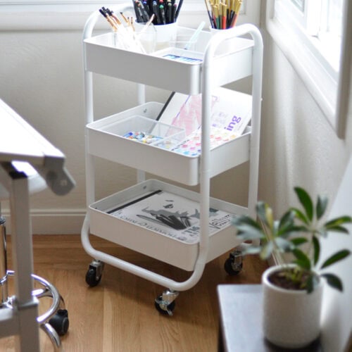 15 Practical Ways for Organizing a Home Office | A Blissful Nest
