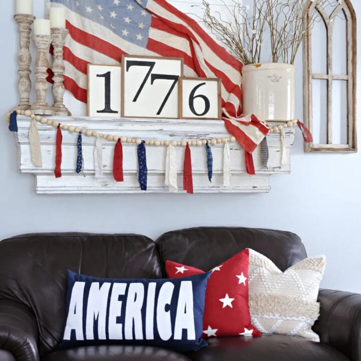 Image for 4th of July Mantel