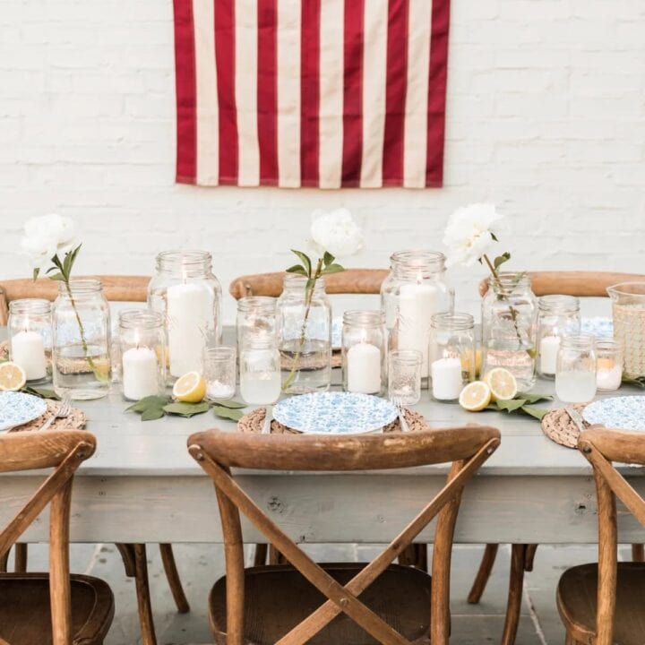 Image for 4th of July Tablescape 