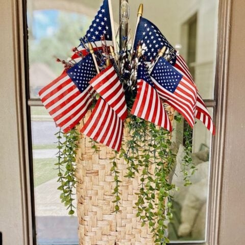 Image for DIY Patriotic Door Basket