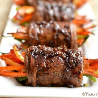 Image for Balsamic Glazed Steak Rolls