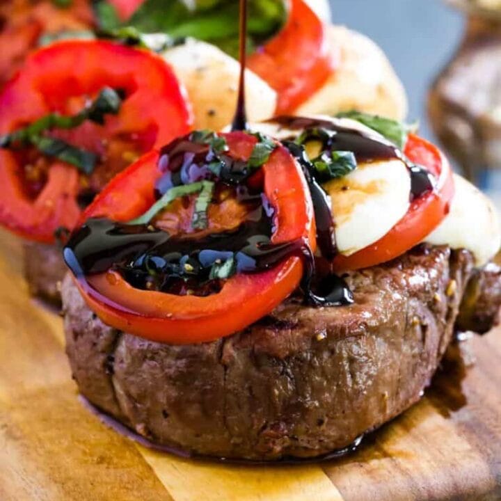 Image for Caprese Grilled Filet Mignon