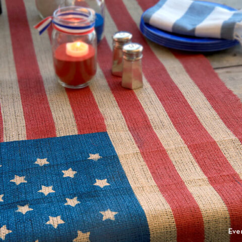 Image for DIY Flag Table Runner