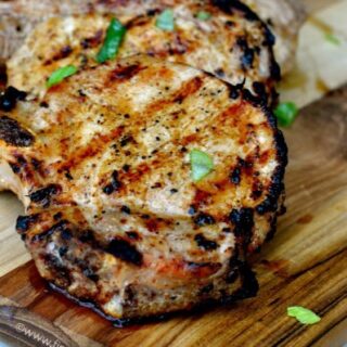 Image for Grilled Maple Dijon Pork Chops