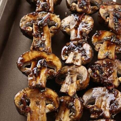 Image for Grilled Mushroom Skewers
