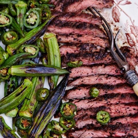 Image for Coffee and Brown Sugar Crusted Skirt Steak