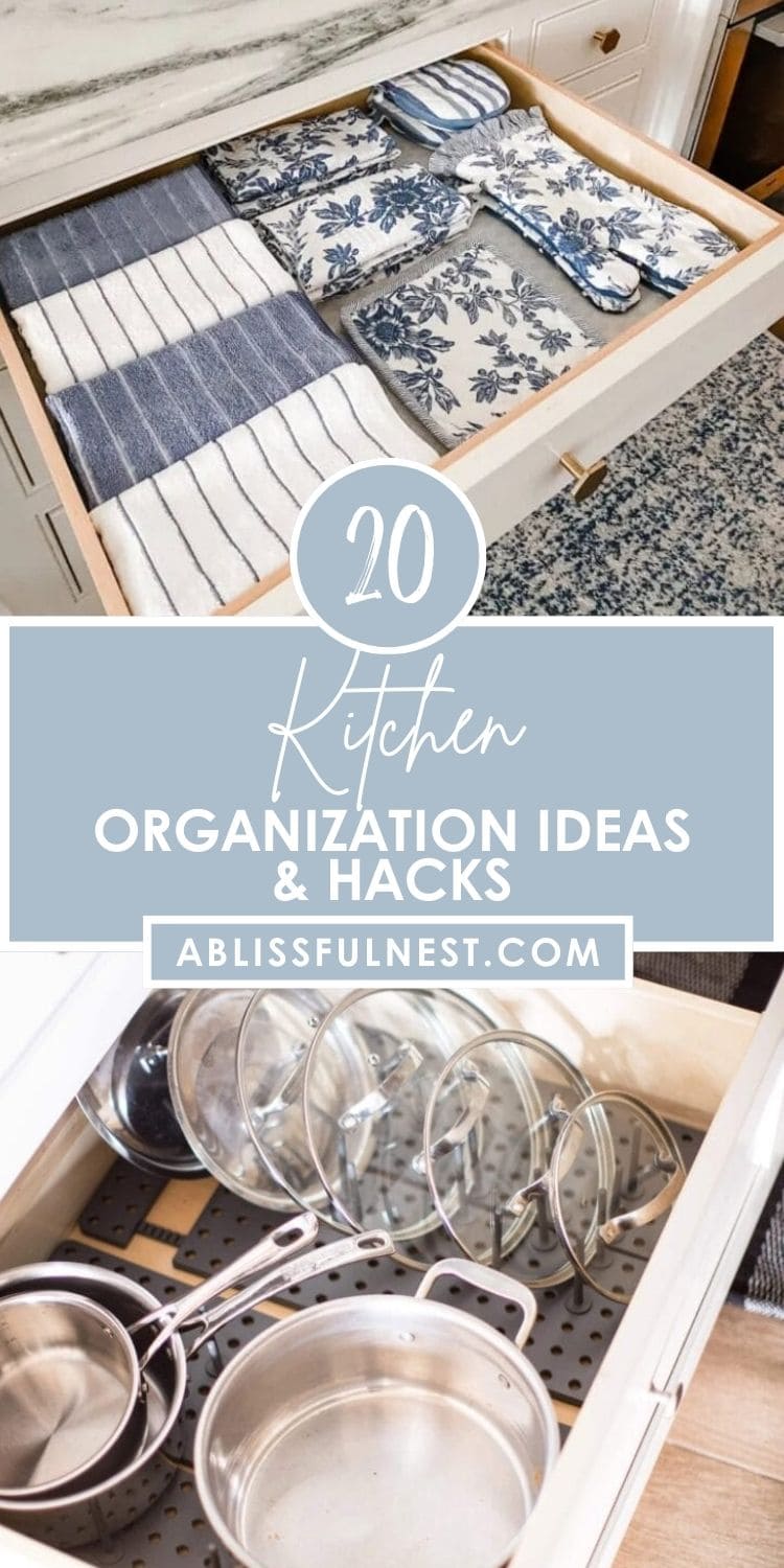 25 Kitchen Organization Ideas And Hacks | A Blissful Nest