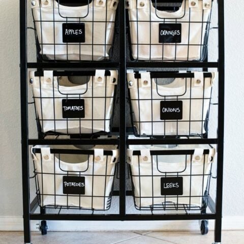 Image for Rolling Cart with Basket