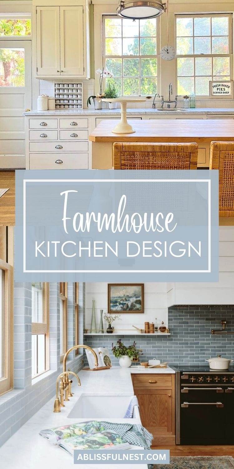 Farmhouse Kitchen Design | A Blissful Nest