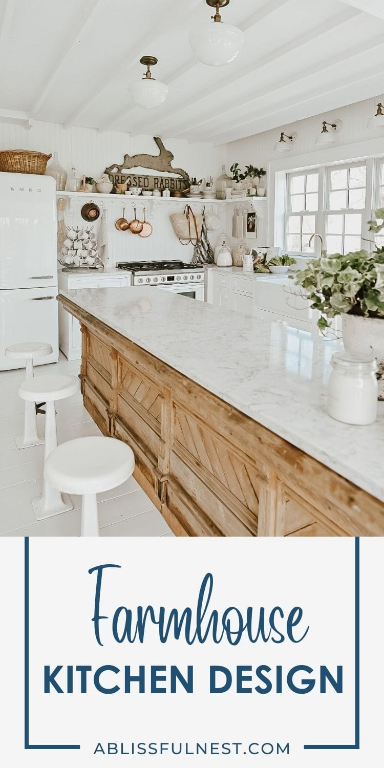 Farmhouse Kitchen Design | A Blissful Nest