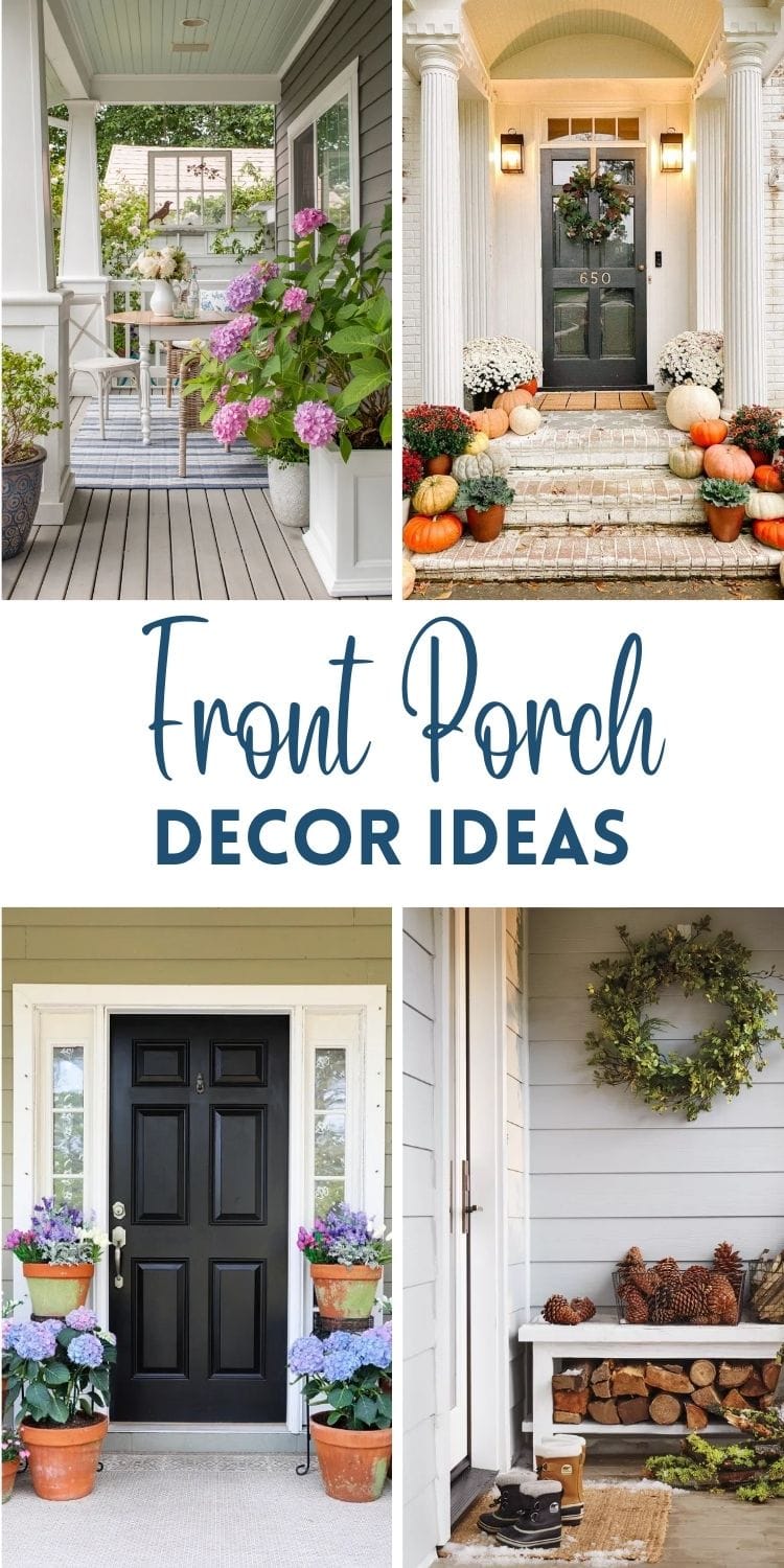 Front Porch Decor Ideas | A Blissful Nest