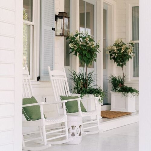 Beautiful Front Porches | A Blissful Nest