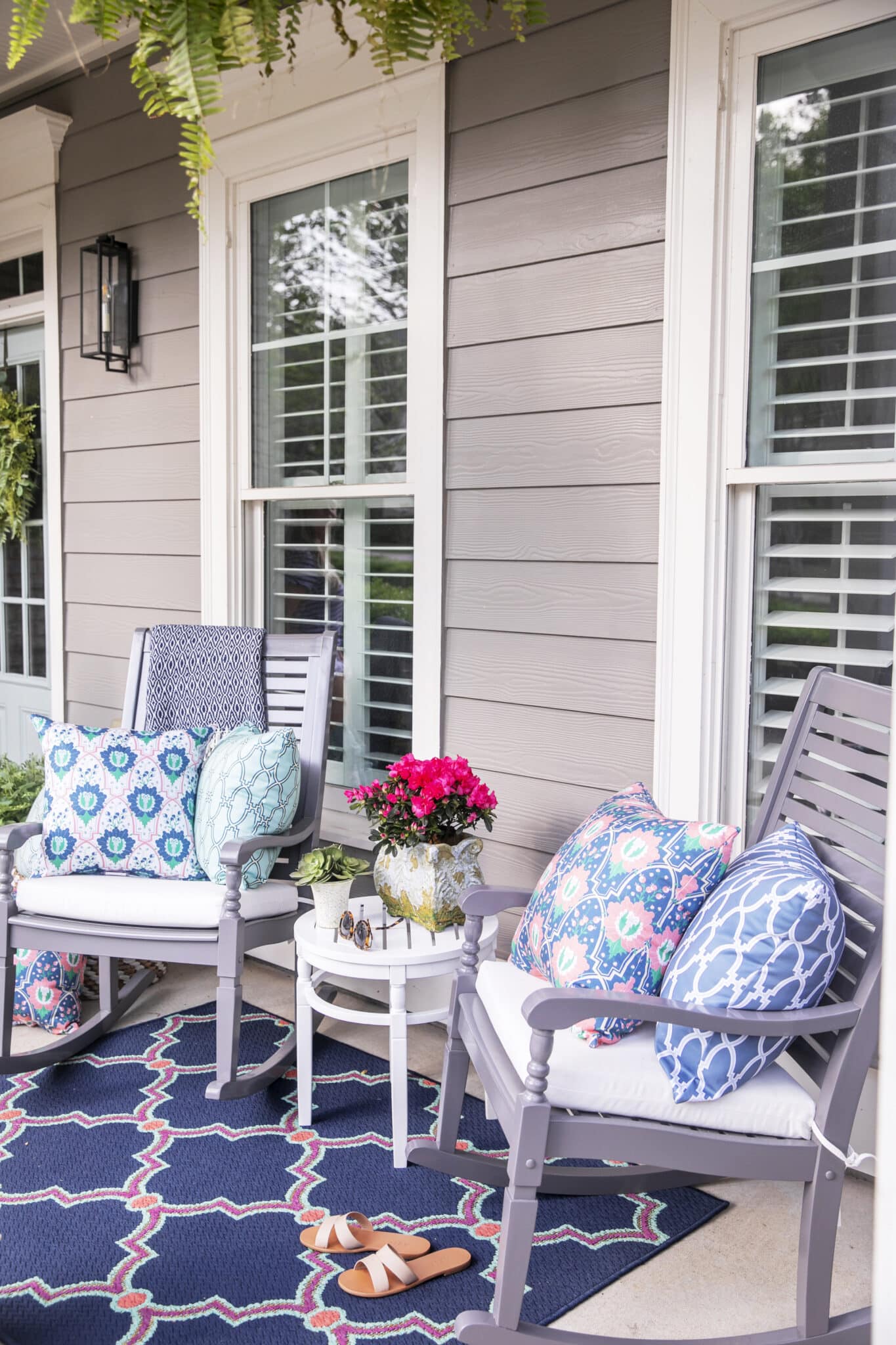 Outdoor Porch Decor | A Blissful Nest