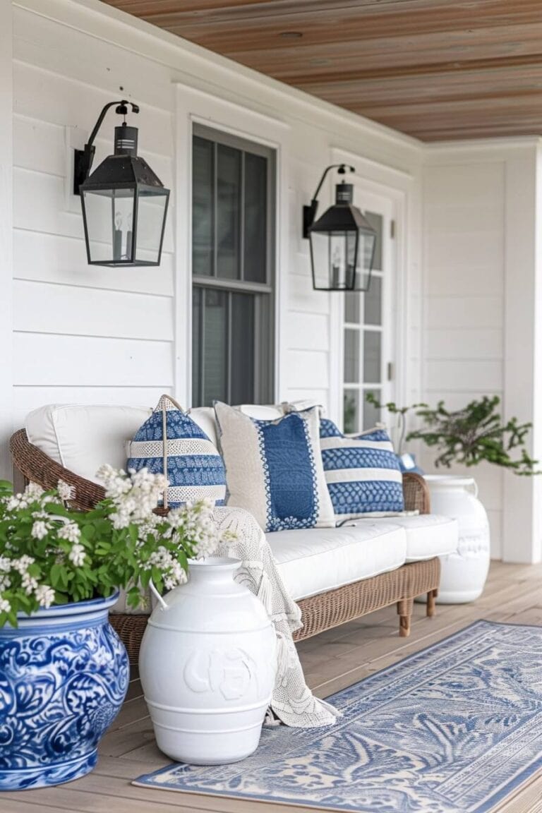Outdoor Porch Decor | A Blissful Nest