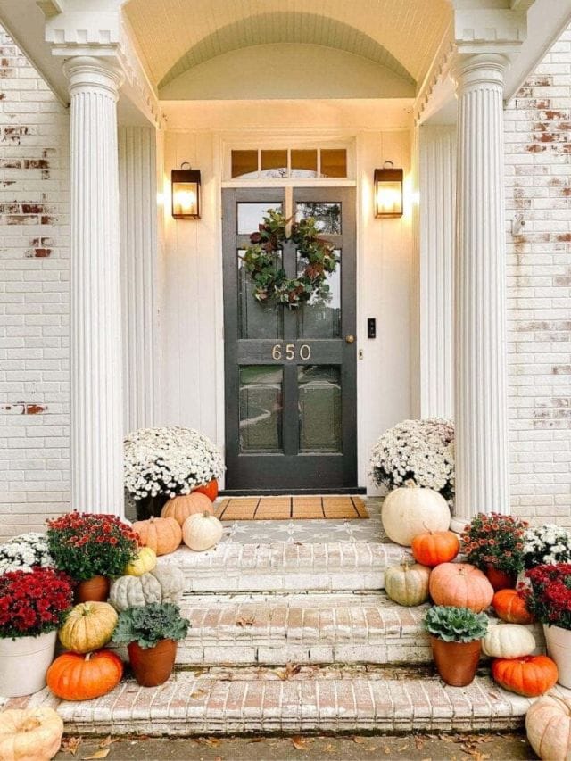 25 Fall Front Porch Ideas-Webstories- Cover